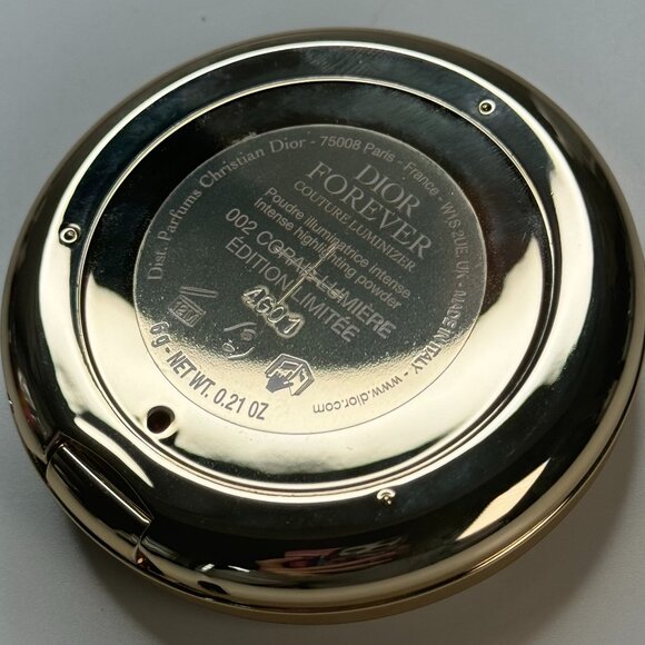 Dior Forever Couture Luminizer | 002 Corail Lumiere | Limited Edition - Picture 5 of 5